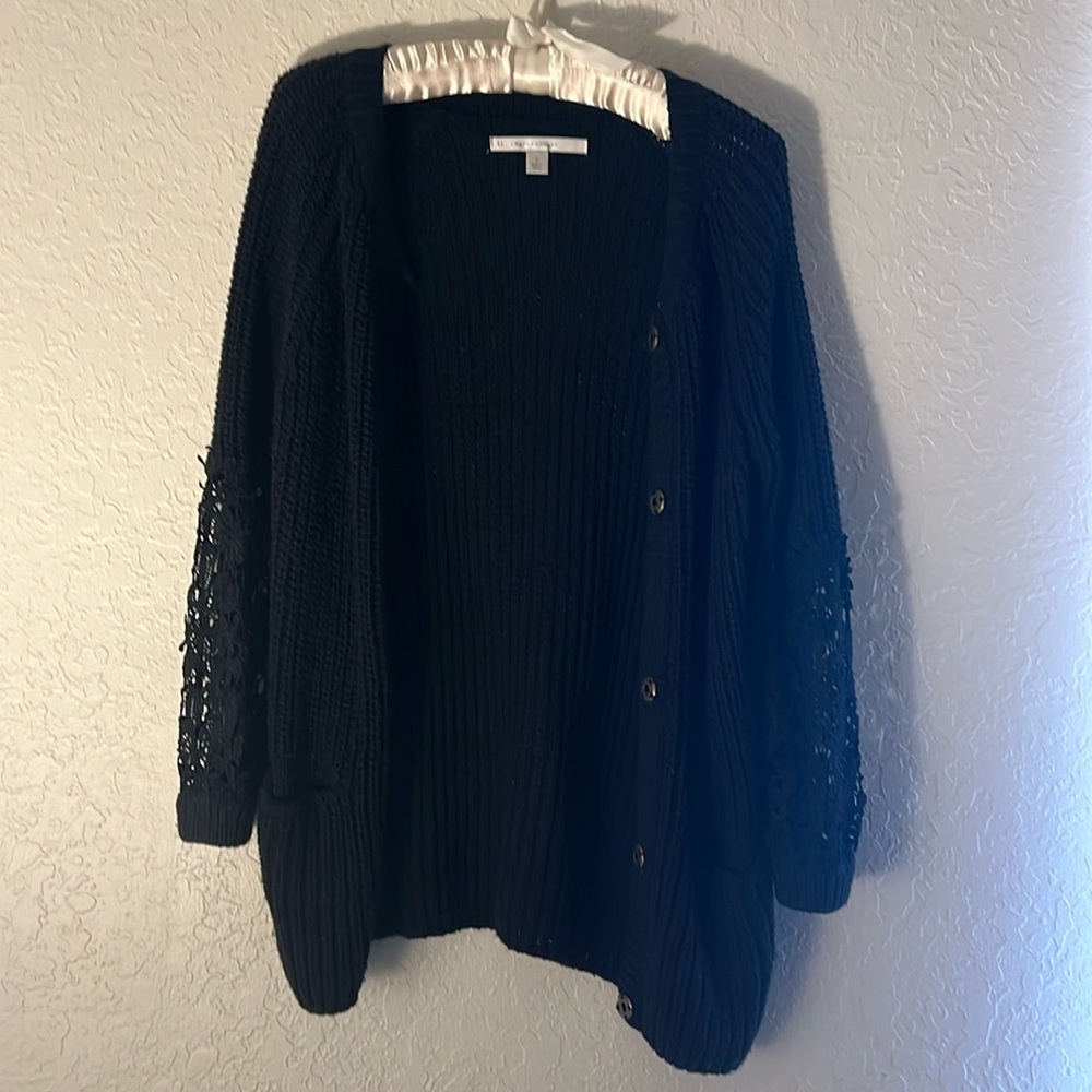 Lauren Conrad black cardigan